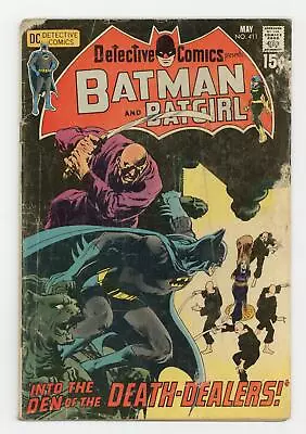Buy Detective Comics #411 GD 2.0 1971 1st App. Talia Al Ghul • 74.32£