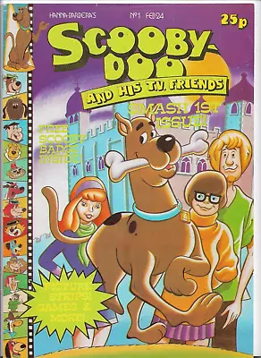 Buy Scooby Doo And His T.V. Friends #1 ( Marvel Comics UK 1982 No Free Gift ) • 4.99£