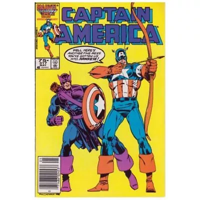 Buy Captain America (1968 Series) #317 Newsstand In VF + Cond. Marvel Comics [s  • 7.60£