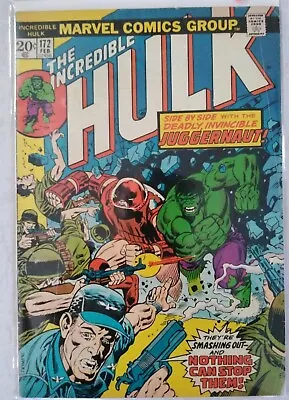 Buy The Incredible Hulk #172 KEY!! JUGGERNAUT ORIGIN, RE-TOLD!  Trimpe & Isabella • 32.17£