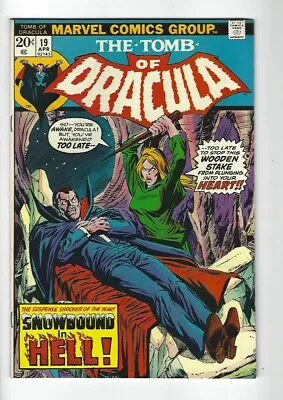 Buy Tomb Of Dracula #19, Marvel 1974, Vf Condition • 44.24£
