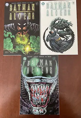 Buy Batman Aliens Two #1 2 3 DC Dark Horse Graphic Novel Lot Ian Edgington • 69.99£