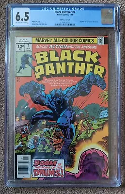 Buy Black Panther #7 (1978) -  CGC 6.5 - 1st Jakarra Appearance - Key Issue • 49£