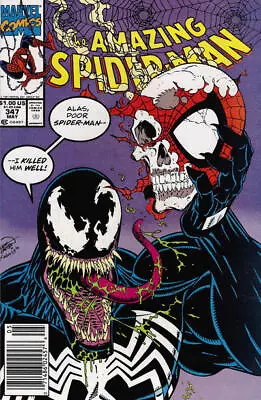 Buy Amazing Spider-Man, The #347 (Newsstand) FN; Marvel | Venom Erik Larsen - We Com • 32.32£