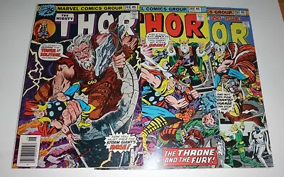 Buy Thor #248,249,250  9.0's   1976 • 30.85£