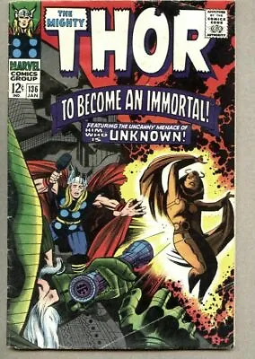 Buy Thor #136-1967 Vg+ Jack Kirby Tales Of Asgard  • 28.91£