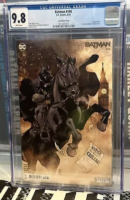 Buy Batman #146 CGC 9.8 Jim Lee Artist Spotlight Horse Variant Cover DC Comic New MT • 47.79£