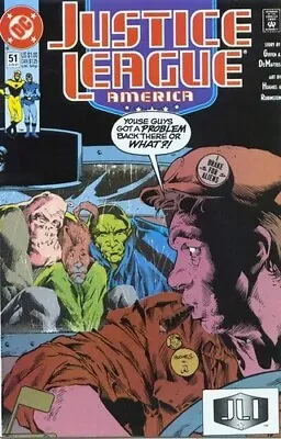Buy Justice League America #51 (NM) `91  Giffen/ DeMatteis/ Hughes • 4.95£