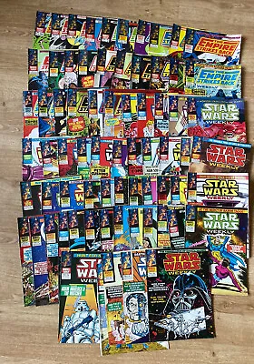 Buy Vintage STAR WARS WEEKLY Marvel Comics 1970s/80s  - 110 Issues - Bronze Age Rare • 299£