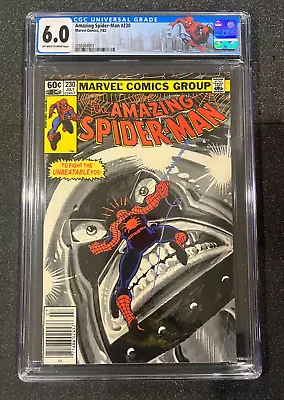 Buy Amazing Spider-Man #230, Juggernaut Cover  CGC 6.0, Newsstand Var • 35.47£