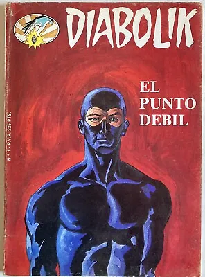 Buy DIABOLIK NUMBER 1 Spanish Comic Book Adventure 1987 • 6£