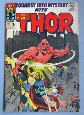 Buy Journey Into Mystery #121 Vf- 7.5 Absorbing Man Vs Thor 1965 Very Fine Stan Lee • 59.37£