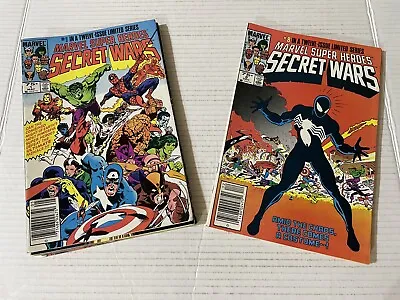 Buy Marvel Super Heroes Secret Wars Set 1 2 3 4 5 6 7 8 9 10 11 12 Marvel 1984 1-12 • 301.88£