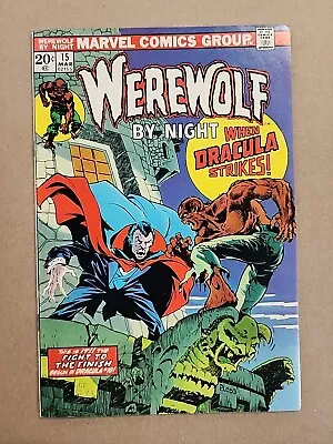 Buy  Werewolf By Night #15. When Dracula Strikes. With BOTH STAMPS. J12 • 54.36£