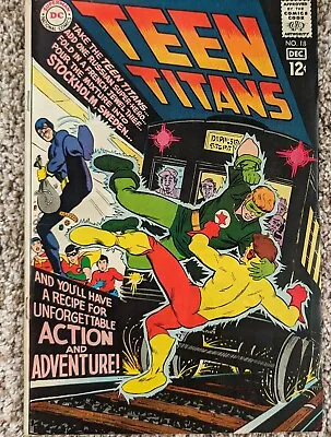 Buy DC Teen Titans #18; Dec 1968; FN; 1st Appearance Starfire;  Nick Cordy Art • 27.62£