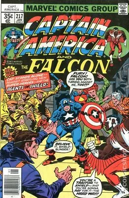 Buy Captain America #217 GD/VG 3.0 1978 Stock Image Low Grade • 8.39£