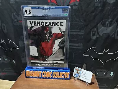 Buy 2011 VENGEANCE #1 1st AMERICA CHAVEZ CGC 9.8 White Pages Recently Graded • 195.88£