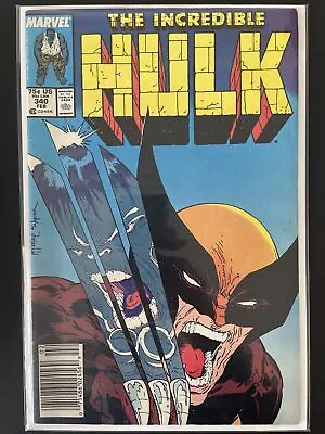 Buy Incredible Hulk #340 (Marvel) Classic McFarlane Cover Wolverine Newsstand • 119.87£
