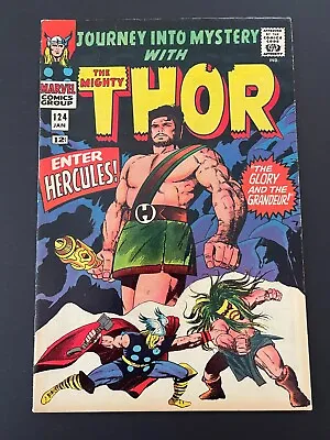 Buy Journey Into Mystery #124 - 2nd Appearance Of Hercules (Marvel, 1965) VF • 157.53£