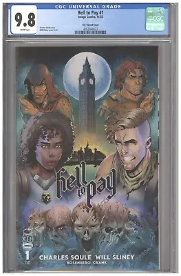 Buy Hell To Pay #1 CGC 9.8 UK Variant Cover Will Sliney Diamond Exclusive Soule • 64.04£
