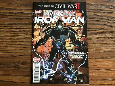Buy INVINCIBLE IRON MAN #9 - 1st Full Appearance Of Riri Williams Marvel Comics • 47.96£