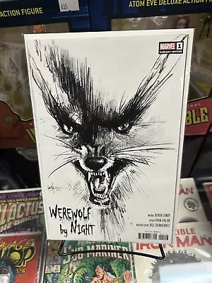 Buy Werewolf By Night #1 Marvel 1:25 Sienkiewicz Variant Nm! Ships Free! • 22.13£