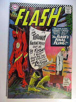 Buy Flash #159 Flash's Final Fling - I Quit Ex-Flash, VG, 4.0 (C), White Pages • 9.88£
