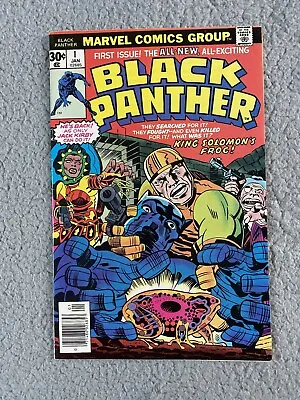 Buy Black Panther #1 January 1997 Jack Kirby Newsstand Marvel 1st Solo Title KEY • 74.91£