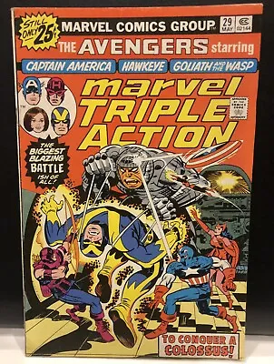Buy Marvel Triple Action #29 Comic Marvel Comics Avengers • 1.96£