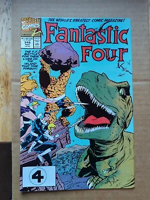Buy FANTASTIC FOUR #346 - NOVEMBER 1990 - 1st CAMEO OF TIME VARIANCE • 2.37£