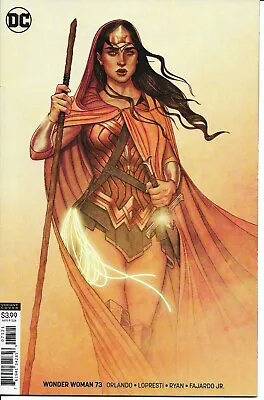 Buy WONDER WOMAN - No 73 (August 2019) VARIANT COVER By JENNY FRISON • 4.95£