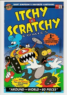 Buy Itchy & Scratchy Comics #1 • 1993 • Bongo Comics • 2nd App Of Itchy & Scratchy • 0.99£