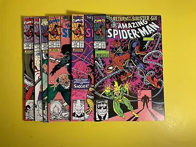 Buy Amazing Spider-Man #334-#339 Return Of The Sinister Six Marvel 1990. • 36.18£