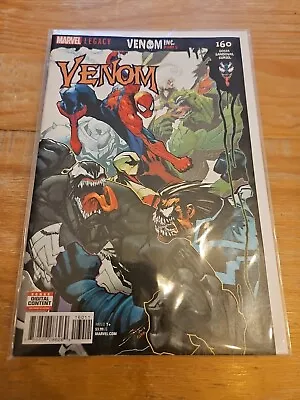 Buy Venom - Issue #160 - 2018 (Vol.3) Marvel NM - Venom Inc Part 5 • 8.99£