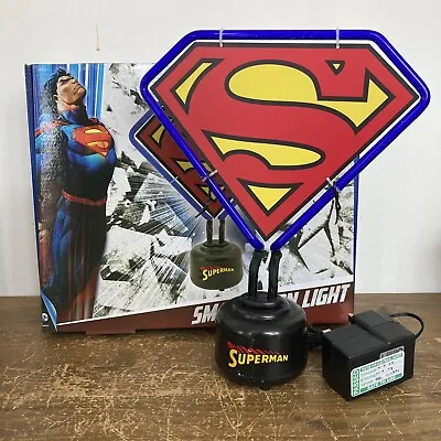 Buy Superman Sheild Small Neon Light DC Comics Universe • 24.95£