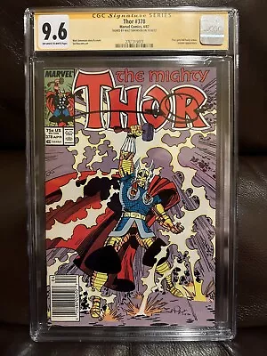 Buy Thor 378 CGC SS 9.6 1st Battle Armor, From Personal Collection Of Walt Simonson • 440.33£