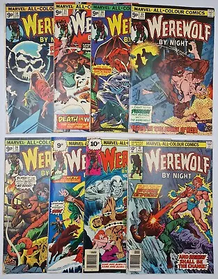 Buy X8 Werewolf By Night Bundle #30-41 - Bronze Age Marvel Horror Lot • 16£