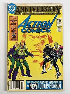 Buy Action Comics #544 (1983) 1st Lex Luther Warsuit | DC Comics • 6.43£