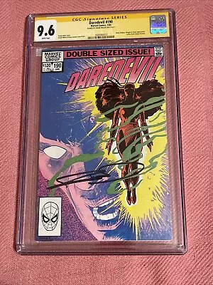 Buy Daredevil #190 CGC SS 9.6, WP, Signed By Frank Miller, Marvel Comics! • 118.94£