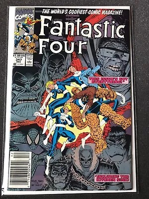 Buy Marvel Comics Fantastic Four #347 Very Rare Newsstand Edition Lovely Condition • 19.99£