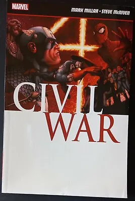 Buy Marvel Civil War Graphic Novel By Mark Millar 2007 Paperback Unread • 6.99£