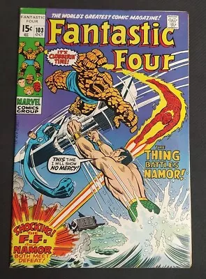 Buy Fantastic Four #103 2nd Appearance Agatha Harkness 1970 VF • 19.99£