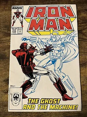 Buy Iron Man # 219 1987 1st Appearance Of The Ghost (Thunderbolts) NM • 15.85£