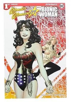 Buy Wonder Woman 77' Meets The Bionic Woman #1 Comic Book (Nerd Block Cover) • 7.99£