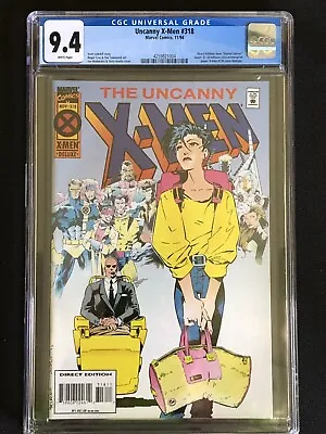 Buy Uncanny X-Men #318 1994 Marvel Comics White Pages CGC 9.4 • 173.07£