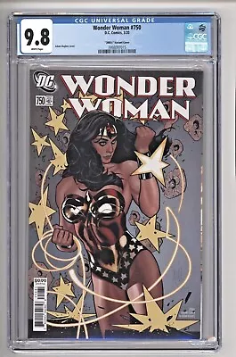 Buy Wonder Woman #750 Adam Hughes 2000's Variant CGC 9.8 • 48.26£