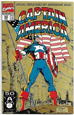 Buy CAPTAIN AMERICA (Vol. 1) #383 50TH ANNIVERSARY ISSUE DOUBLE SIZED • 8.99£