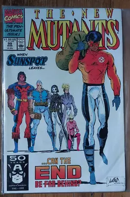 Buy The New Mutants #99, Sunspot Leaves, 1991. • 3£