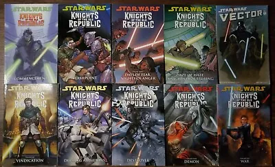 Buy Star Wars Knights Of The Old Republic Full Tpb Set Vol 1-10 (1-4, Vector, 6-10)  • 199.87£