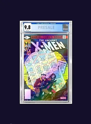 Buy X-Men #141 Facsimile Edition CGC 9.8 Graded PREORDER FOIL Variant Marvel 2023 • 55.19£